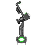 Soporte para teléfono para scooter, montaje en 360 grados, soporte para teléfono móvil para moto, universal, montaje en manillar para dispositivos GPS, accesorios de ciclismo para carretera y trail