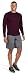 Russell Athletic Men's Long Sleeve Performance Tee, Maroon, XX-Large