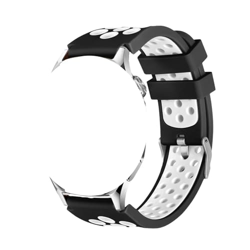 [XGYOMVB] GT5 46mm �E�H�b�`�p�c�[�g���o���h ���E���V���R�� �V���o�[�o�b�N���X�g���b�v GT4 GT3 GT2 GT 46mm�Ή�(Balck-White,Watch4 Watch3)