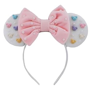 Mouse Ears Headbands With Cute Mous...