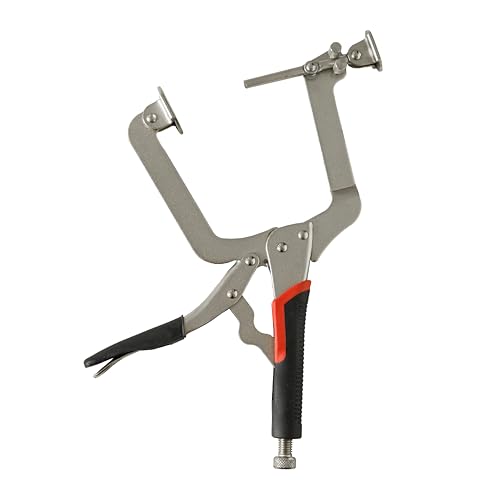 Xiao & Dao Pro Pocket Clamp 14 Inch (355mm) Right Angle Corner Tools Pocket Hole C-Clamp 2 Ways to Use for Woodworking and Hole Joinery 1-pack