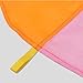 DYNWAVE Rainbow Parachute Toy Kids Outdoor Games Challenge Outdoor Exercise Toys Rainbow Umbrella for Party Toy Playground Boys Girls, 360cm