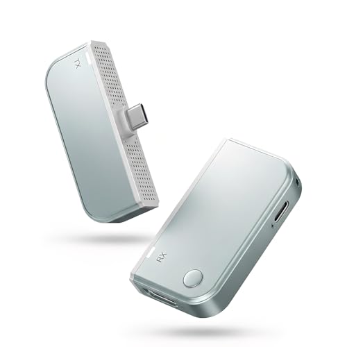 Elprico Émetteur et Récepteur HDMI sans Fil de Type C, Décodage 4K, Sortie 1080P, 2,4 G/5 G Plug & Play, HDMI Portable sans Fil pour Téléphone, Tablette, Ordinateur Portable vers