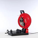 Rotabroach Metal Cutting Chop Saw - 240v Powerful 2200w 355mm Cutting Disc, Swivel Vice 45 Degree Cutting, Retractable Blade Guard Circular Saws