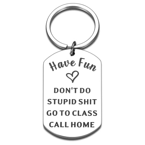 College Student Gifts Valentines Day Gifts for Kids College Girl Gift Ideas Dont Do Stupid Shitkeychain Gifts for College Girls Cool Gifts for College Girl Boy Cool Stuff Top Gifts for College Student Cover