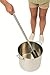 Quality Industries 36 Inch Stainless Steel Mixing Paddle Heavy Duty Commercial Stirring Tool for Large Stock Pots Brewing Catering Outdoor Cooking Durable Long Handle Professional Kitchen Utensil