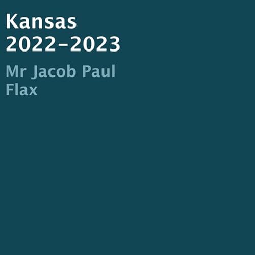 Kansas 2022-2023 Audiolivro Por Jacob Paul Flax capa