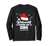 Weihnachtsshirt Weihnachtsmütze Vorname Namen