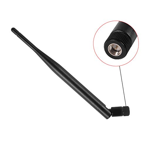 2 Set 2.4Ghz 5.8Ghz 6Dbi Indoor Omni-Directional Wifi Antenna, Melife 802.11N/B/G Rp-Sma Female Connector With 35Cm/13.7" U.fl/Ipex To Rp-Sma Pigtail Antenna Wifi Cable #TOP5