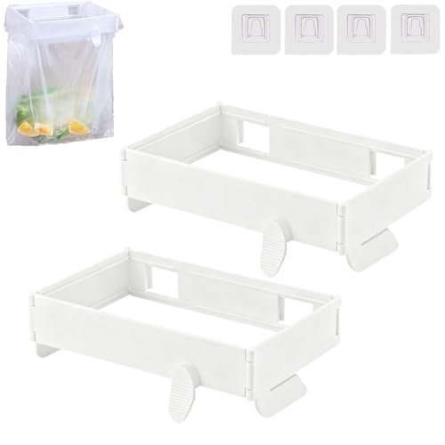 Baobaoyu �܂肽���ݎ��S�~�܃z���_�[ 2�p�b�N �ȃX�y�[�X�܂肽���ݎ��S�~�܃z���_�[ �݂艺�������ݔ����b�N �Œ�X�i�b�v�t�� �L�b�`�� �L���r�l�b�g �h�A �H��I�p (2��B)