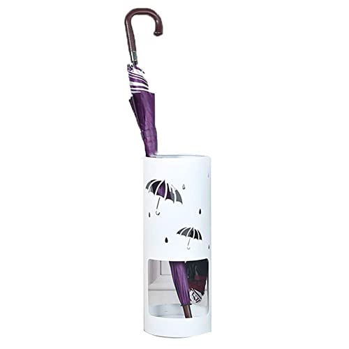 Porte-parapluie en métal pour entrée propre sans flaque d'eau