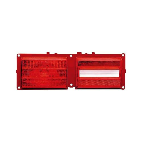HEADLIGHTSDEPOT Driver Side Tail Light Lens for All Models Except Ln Compatible With Chevrolet Nova 1975-1979