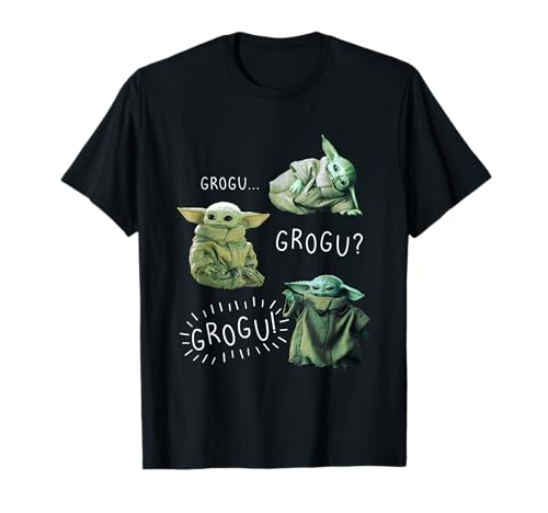 T-shirt Grogu The Mandalorian R14 résistant au lavage pour style geek