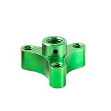 Peiiwdc Ergonomische Aluminium Rändelmutter, Green THEM12