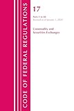 Code of Federal Regulations, Title 17 Commodity and Securities Exchanges 1-40, Revised as of April 1, 2020