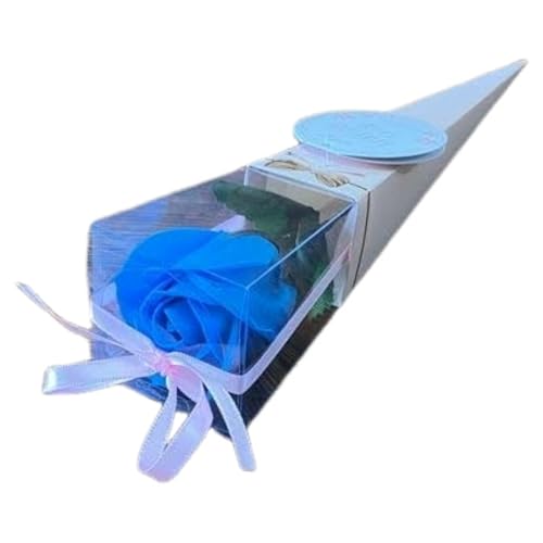 キューフラ(Q-FLA) ソープフラワー入浴剤 1輪 kelee ブーケ 花束 ブルー 2個セット ギフト 誕生日 一輪 832994