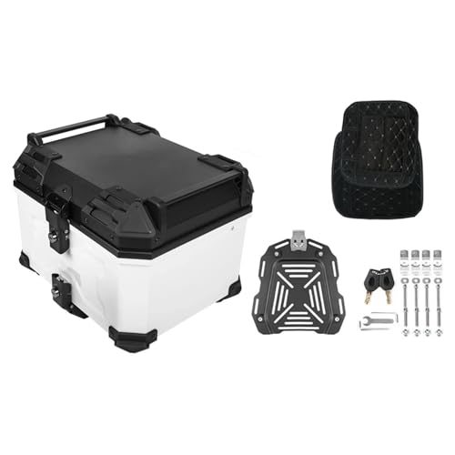 oCNp[{bNX G310GS F700GS F800GS F900XR ɓKXYL V-Xg[ 800DE DL250 DL650 oCNpA~AQbWgbv{bNX[gNLAP[XANZT[(Silver X)