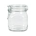6 Pack Bormioli Rocco Fido Glass Canning Latch Lid Jar 1L (37 Ounce)