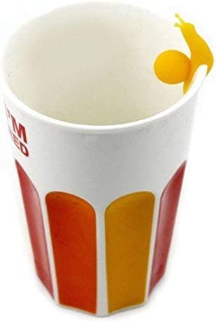 5 PCS Snail Shape Silicone Tea Bag Holder Cup Snail Shaped Candy Silicone Tea Infuser Strainer Clip Gift Set Nice Design