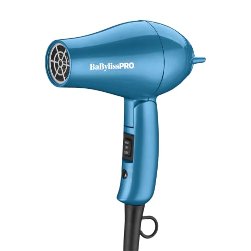 BaBylissPRO The Traveler Folding Hair Dryer with Concentrator, 1000w