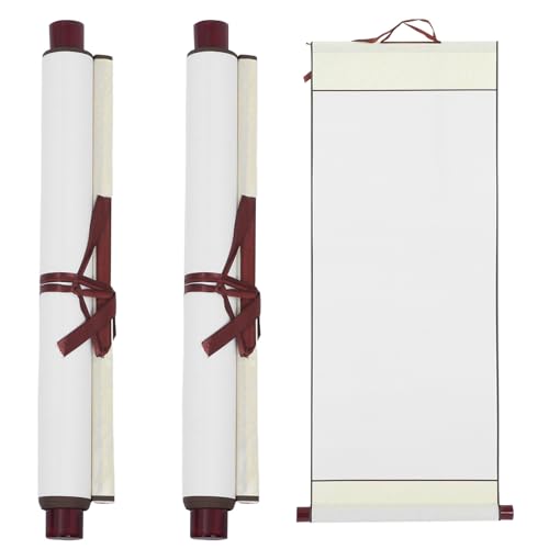Papel pergamino MALUGOGO en blanco multifuncional ligero de 3 piezas para caligrafía y dibujo