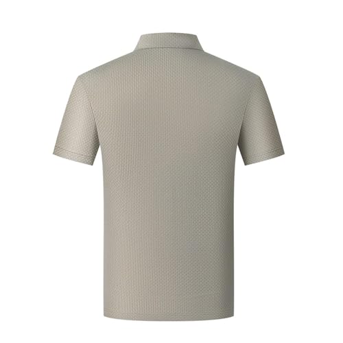 Balconfoster T Shirt, Silk T-Shirt, Short Sleeve Breathable Comfort Shirts Polo for Mens3