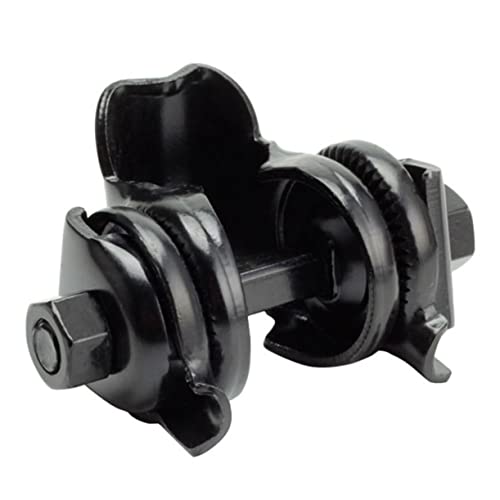 Mikikit Aluminum Alloy Bike Saddle Clamp Durable Replacement Saddle Clips for Mountain Bikes to Lightweight Wear Resistant