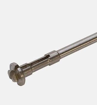 Mini SNAP ON Mandrel Stainless Steel for BC Discs Brass Center Moores HP Made in Germany