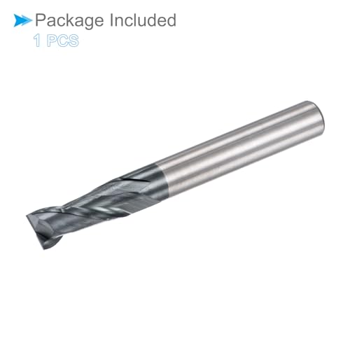 CoCud VHM-Fräser mit quadratischem Schaft, 6 mm x 15 mm Schneiden, AlTiN-beschichtetes P05-Hartmetall, 2 Schneiden CNC-Fräser - (Anwendungen: zum Fräsen von Edelstahl, gehärtetem Stahl)