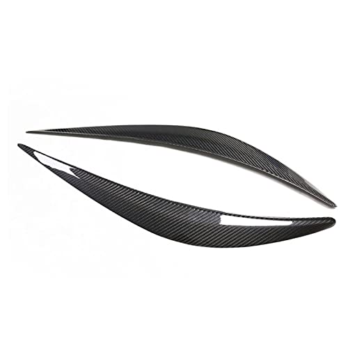 Sourcils de phares Infiniti Q50 S avec garniture en carbone tressé