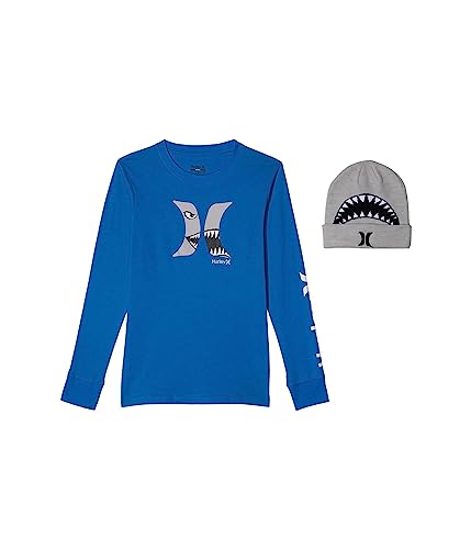 Hurley Boy's Shark Bait Tee & Hat Set (Big Kids)