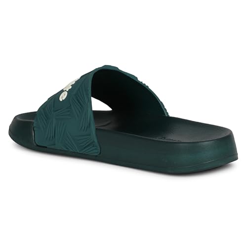 Image of Aqualite NEO-266 Men Slide Slippers with Comfotable Sole Slip-On Flat Flip Flops, Sliders, Chappal & Comfort Insole Slipper for Men