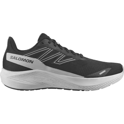 Salomon Aero Blaze Mens Shoes Size 10, Color: Black/White-Black
