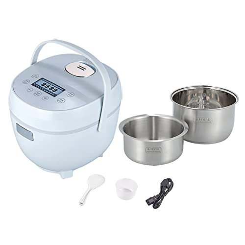 Rice Cooker (1.6L) Household Multifunctional Low-Sugar Rice Cooker, 316 Stainless Steel Inner Pot, Rice Soup Separation, for 1-3 People