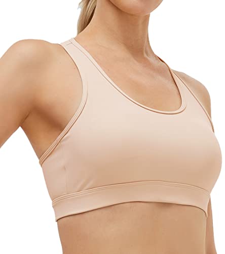 Oalka Women's Racerback Sports Fitness Support Workout Running Bras