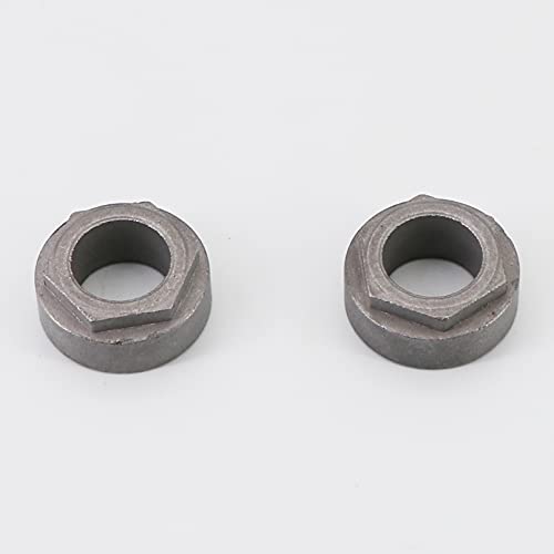 Image of Hexagon Steering Bushing 741-04237B 941-04237B Replace for Cub Cadet MTD Troy Bilt Yard Machine Yardman Lawnmower 1 /2 inch Thick & 1-1 /8 inch in Diameter Alloy Durable