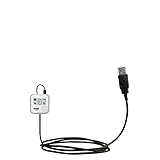Gomadic USB Data Hot Sync Straight Cable for The Golf Buddy Voice GPS Rangefinder with Charge Function – Two Functions in one Unique TipExchange Enabled Cable