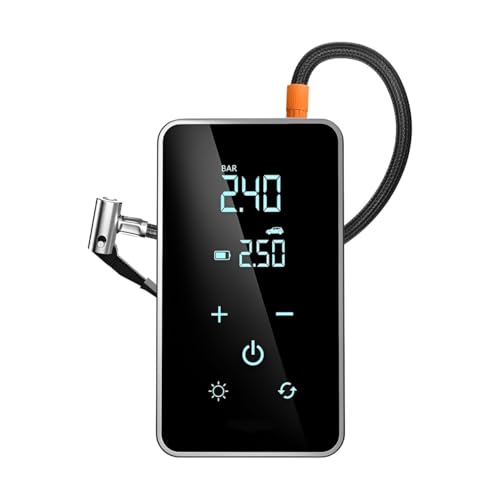 MXB-008 Compressor Bomba de ar Portátil Calibrador Elétrico Touch Screen 150psi Recarregável Sem Fio