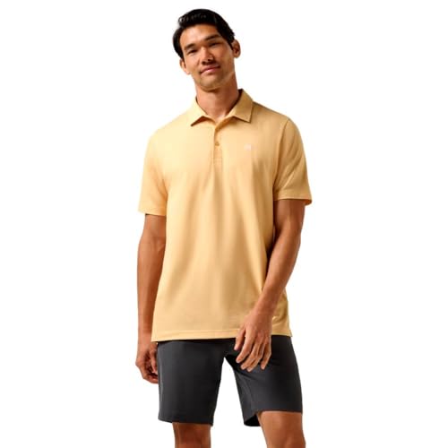 TravisMathew Men's Featherweight Vista Polo, Rattan