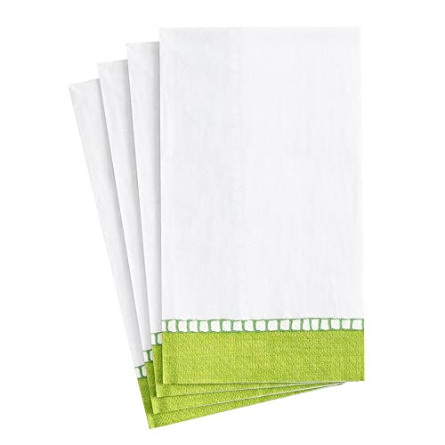 Servilletas Caspari papel color verde brillante pack 15 miniatura 1