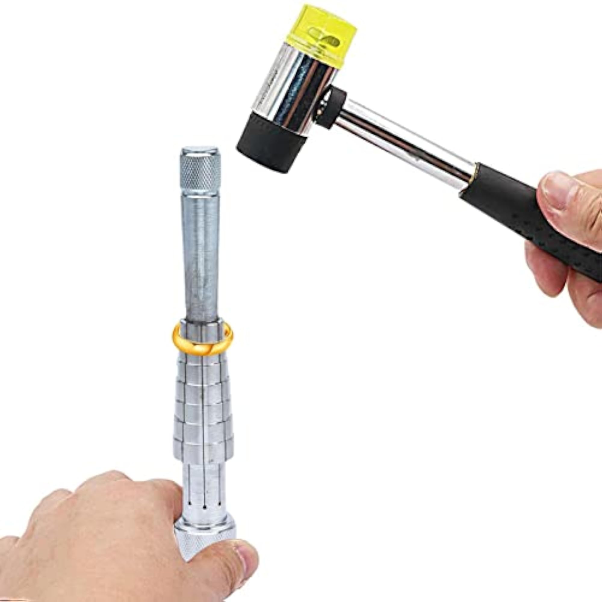 Ring Sizer Enlarger Stick Mandrel Metal Tool