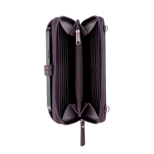 Image of The Sak Iris Smartphone Crossbody Purse - Small Women's Cellphone Bag & Wallet For Everyday- Convertible Wristlet With Zipper