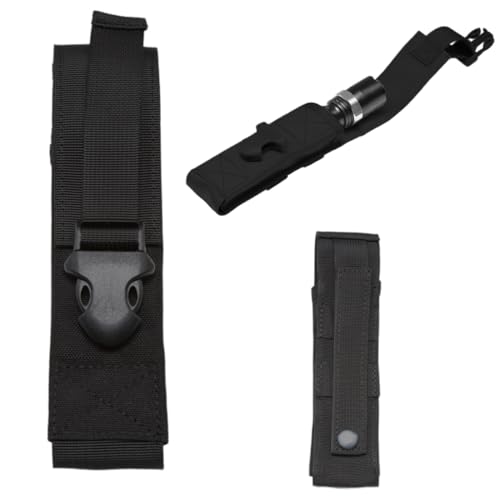 COYUN 1 Pieza Funda de Linterna Táctica,Bolsa Universal Colgante para Exteriores y...