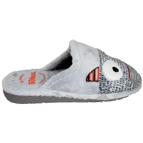 Chaussures de maison enfants pour parquet chausson monstre - 2