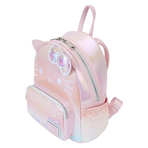 Loungefly Sanrio Hello Kitty 50th Anniversary Clear & Cute Cosplay Mini Backpack | Hello Kitty Accessories Standard3