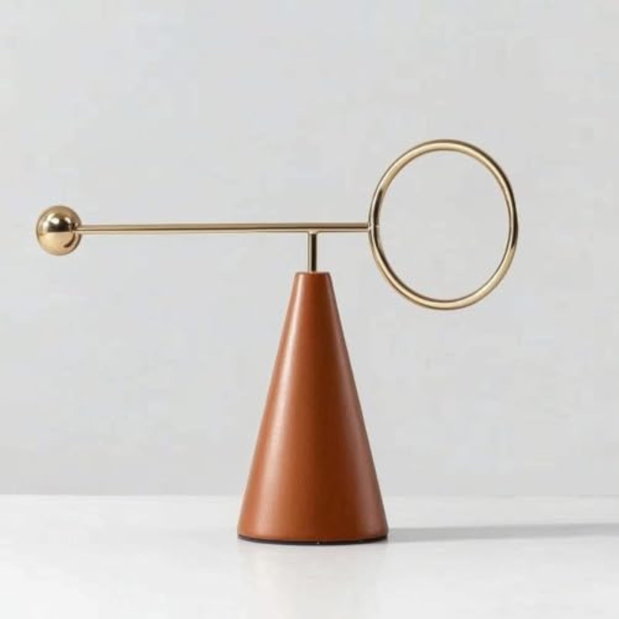 Modern Tabletop Sculpture Minimalist Geometric Ornament