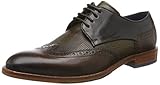 Leichte Laufsohle Daniel Hechter Herren 812756011111 Brogues, Braun (Cognac/Dark Green 6371), 42 EU