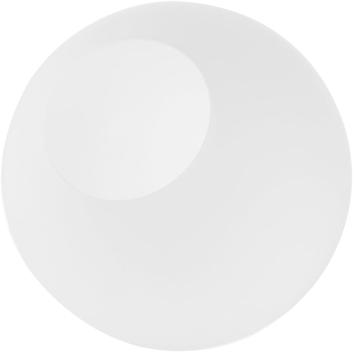 Decorative Round Frosted Glass Lampshade Easy Installation Globe Light Fixture for Modern Pendant and Table Lamps Center Fingerprint Resistant for Soft Lighting