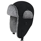 Sarfel Kids Winter Hats Boys Winter Hats for Kid Ages 4-8 Kids Trapper Hat Girls Winters Hat Boys Beanie Snow Beanies for Boy