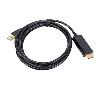 1080P HD Video Audio Converter Cable USB 3.0 to HD Multimedia Interface Cable Widely Compatible Plug and Play Design Ensuring Easy Setup